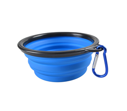 1PC Foldable Silicone Bowl for Pet (5.1 inches)