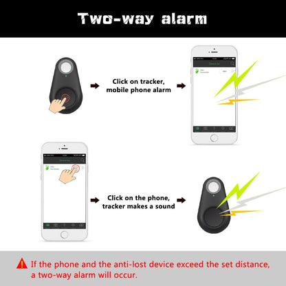 Set up your phone with a 2 way tracker App.