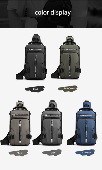 (USB Charging) Mobile Chest Bags