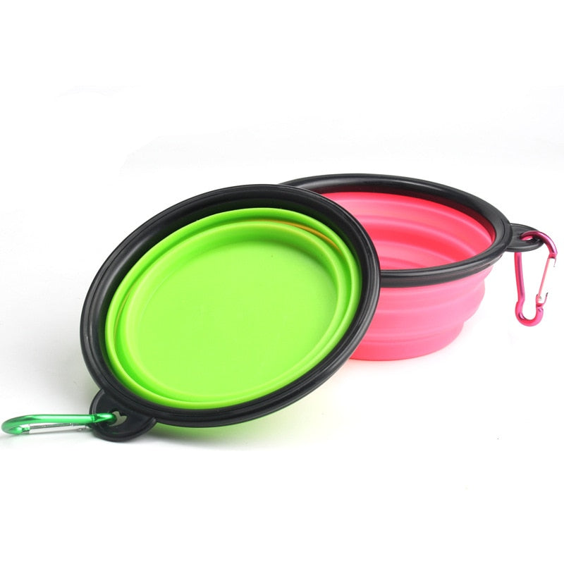 1PC Foldable Silicone Bowl for Pet (5.1 inches)