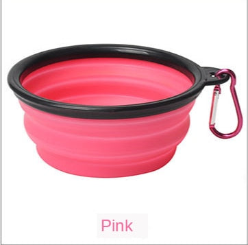 1PC Foldable Silicone Bowl for Pet (5.1 inches)