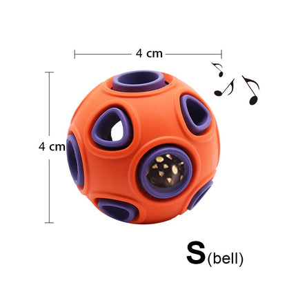 HOOPET Pet Dog Toys Toy Funny Interactive Ball Dog Chew Toy For Dog Ball Of Food Rubber Balls Pets Supplies