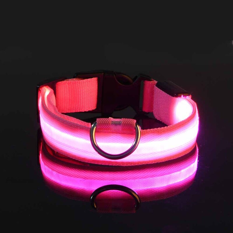 KEEP YOUR PET SAFE -These LED collars are VERY important to use when walking your dog at night ! 