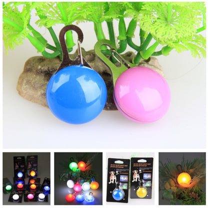 LED Pet Dog Collar Pendant Night Safety Glowing Pendant Pet Products Night Light Collar Pedant Pet Supplies Dog Accessories