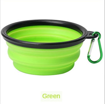 1PC Foldable Silicone Bowl for Pet (5.1 inches)