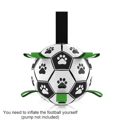 Hyper Dog Ball - With Tabs for tugging