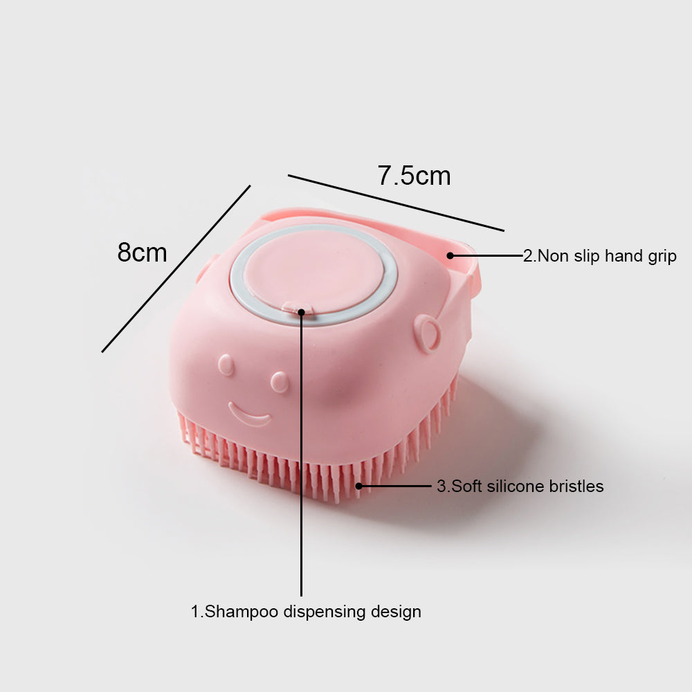 Soft Silicone Dog Bathing Brush