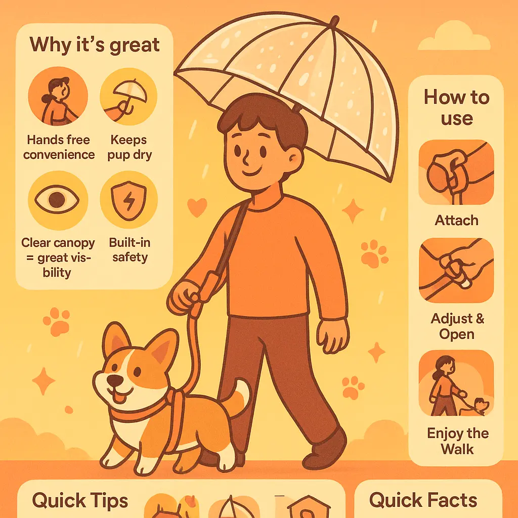 umbrella leash - Gear